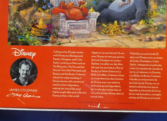 Disney I Wanna Be Like You Jungle Book 1000 pcs jigsaw puzzle OUT OF PRINT 2016 - Picture 7 of 10